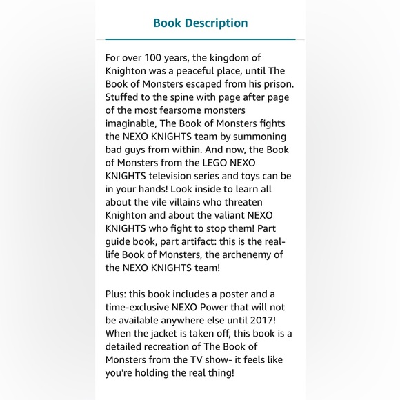 New! Lego Book of Monsters Hard Copy Books New - Picture 10 of 11